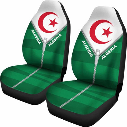 Algeria Car Seat Cover With Straight Zipper Style