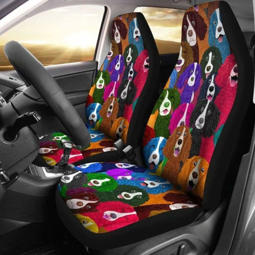 English Springer Car Seat Covers