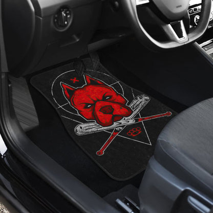 Don't Bully My Breed Pitbull Car Floor Mats