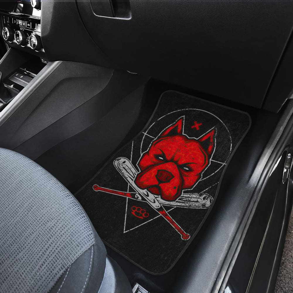 Don't Bully My Breed Pitbull Car Floor Mats