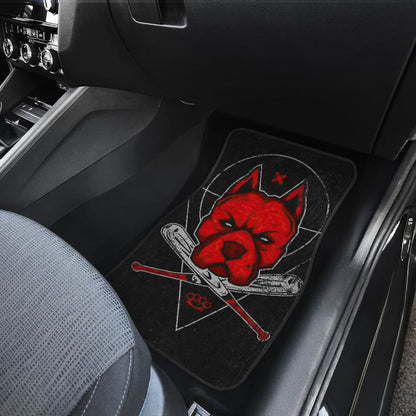 Don't Bully My Breed Pitbull Car Floor Mats