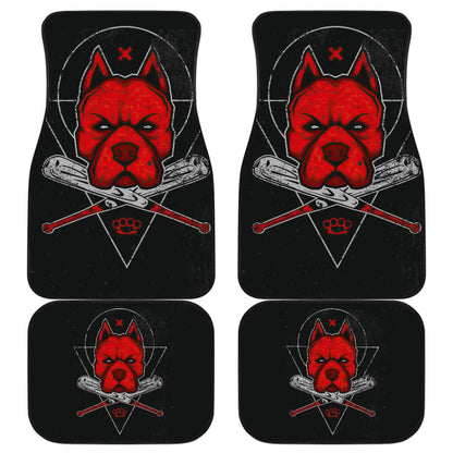 Don't Bully My Breed Pitbull Car Floor Mats