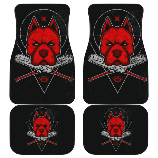 Don't Bully My Breed Pitbull Car Floor Mats