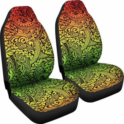 Polynesian Car Seat Cover - Polynesian Tattoo -