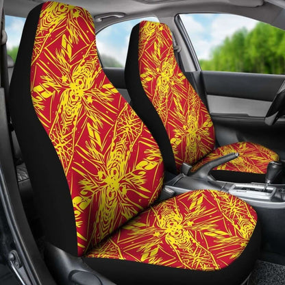 Polynesian Car Seat Cover - Polynesian Tattoo  -