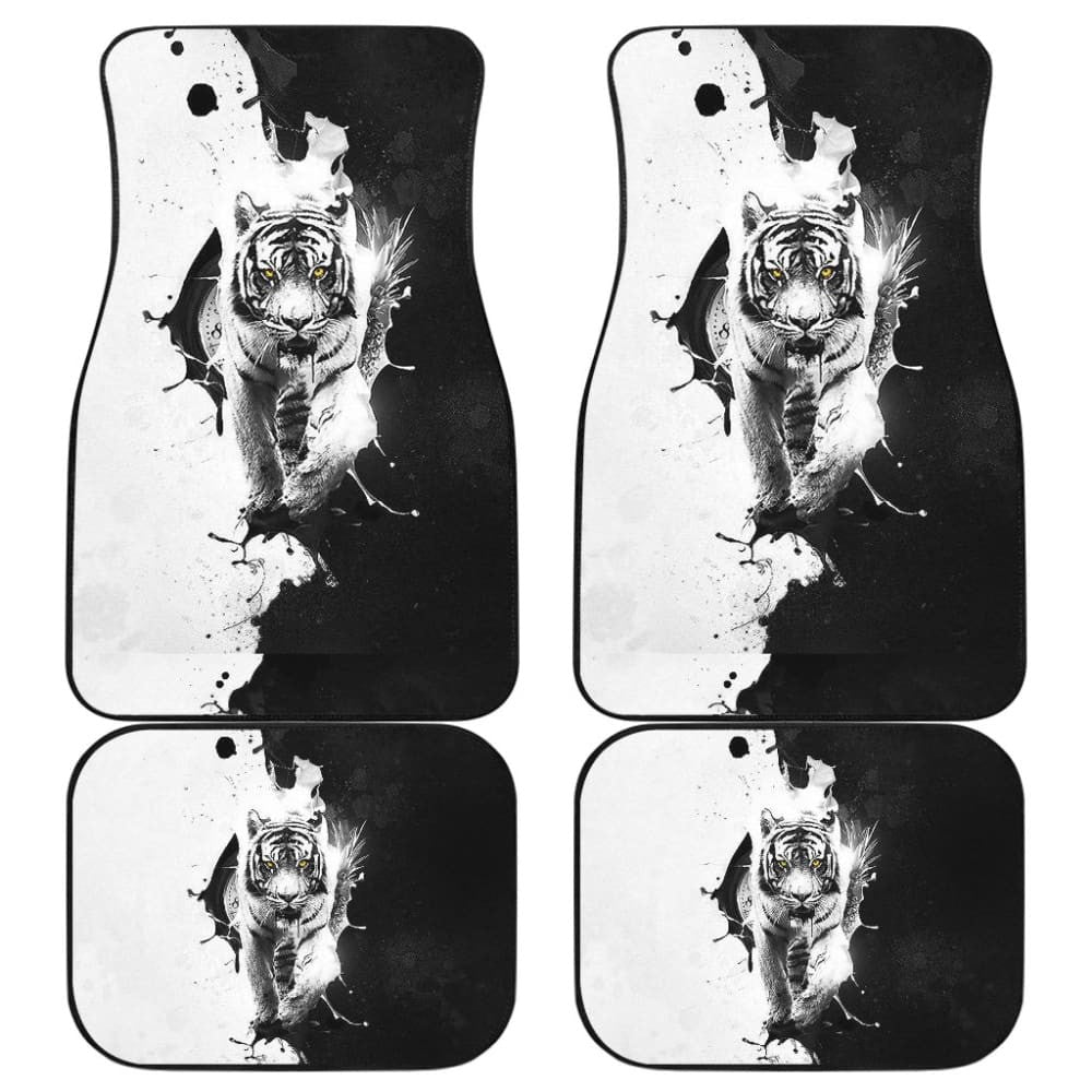 Tiger Car Floor Mats Custom Accessories Gift Idea