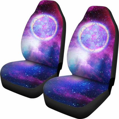 Yoga Sacred Geometry Car Seat Covers