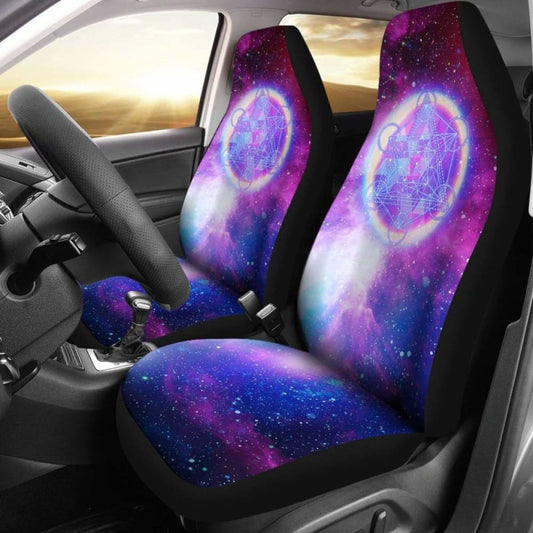 Yoga Sacred Geometry Car Seat Covers