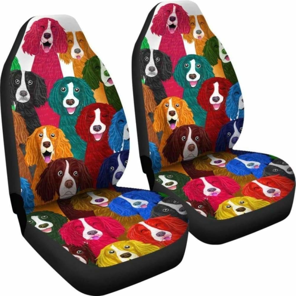 English Springer Car Seat Covers