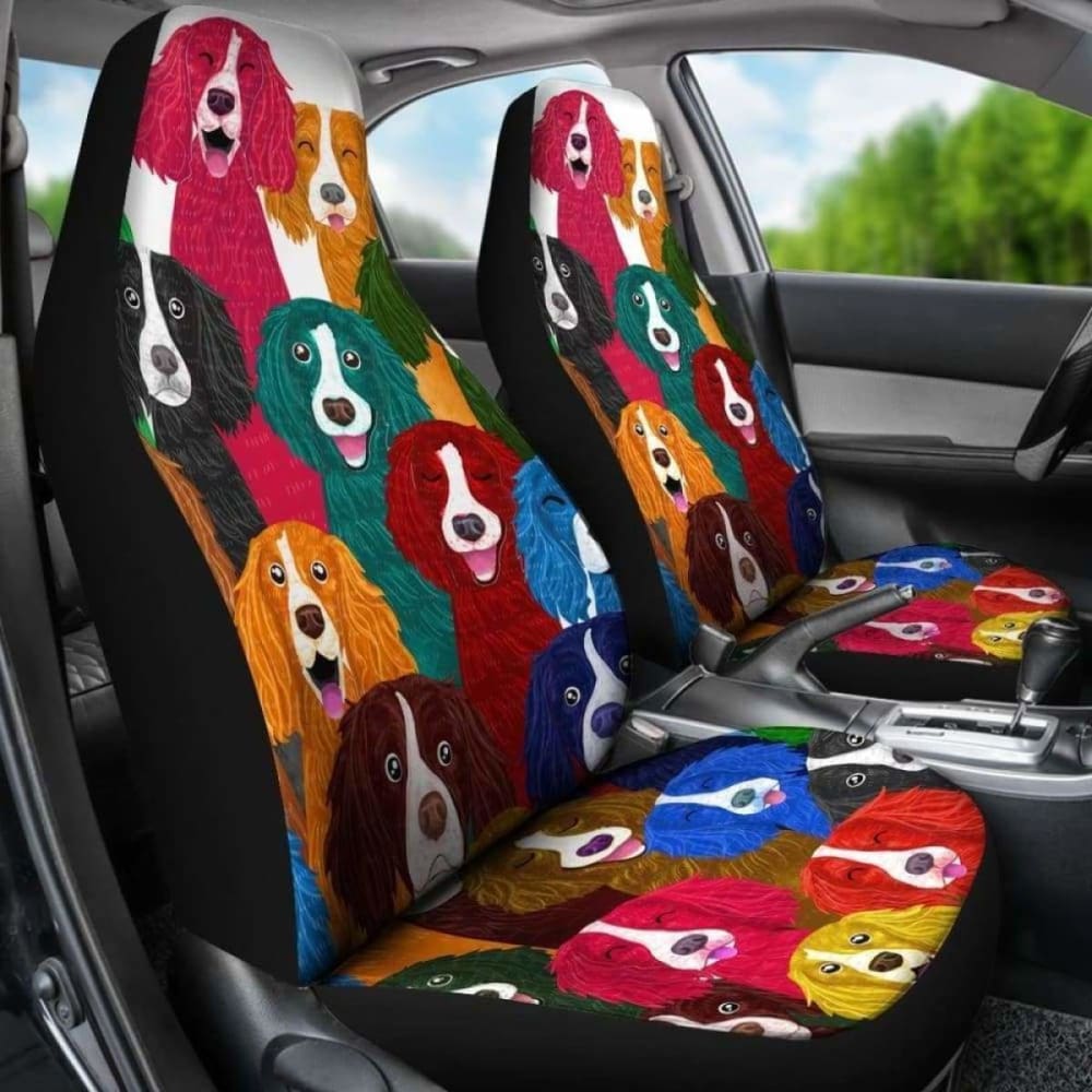 English Springer Car Seat Covers