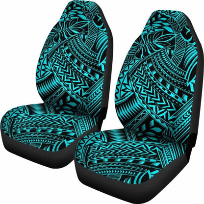Polynesian Car Seat Cover - Polynesian Tattoo -