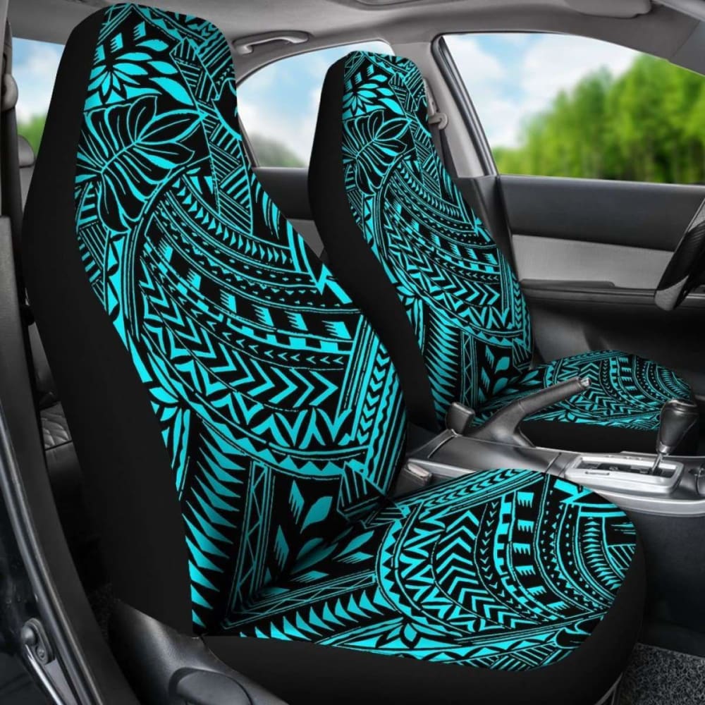 Polynesian Car Seat Cover - Polynesian Tattoo -