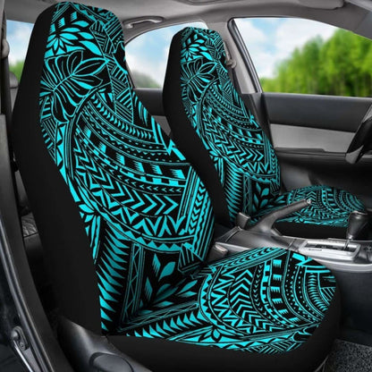 Polynesian Car Seat Cover - Polynesian Tattoo -