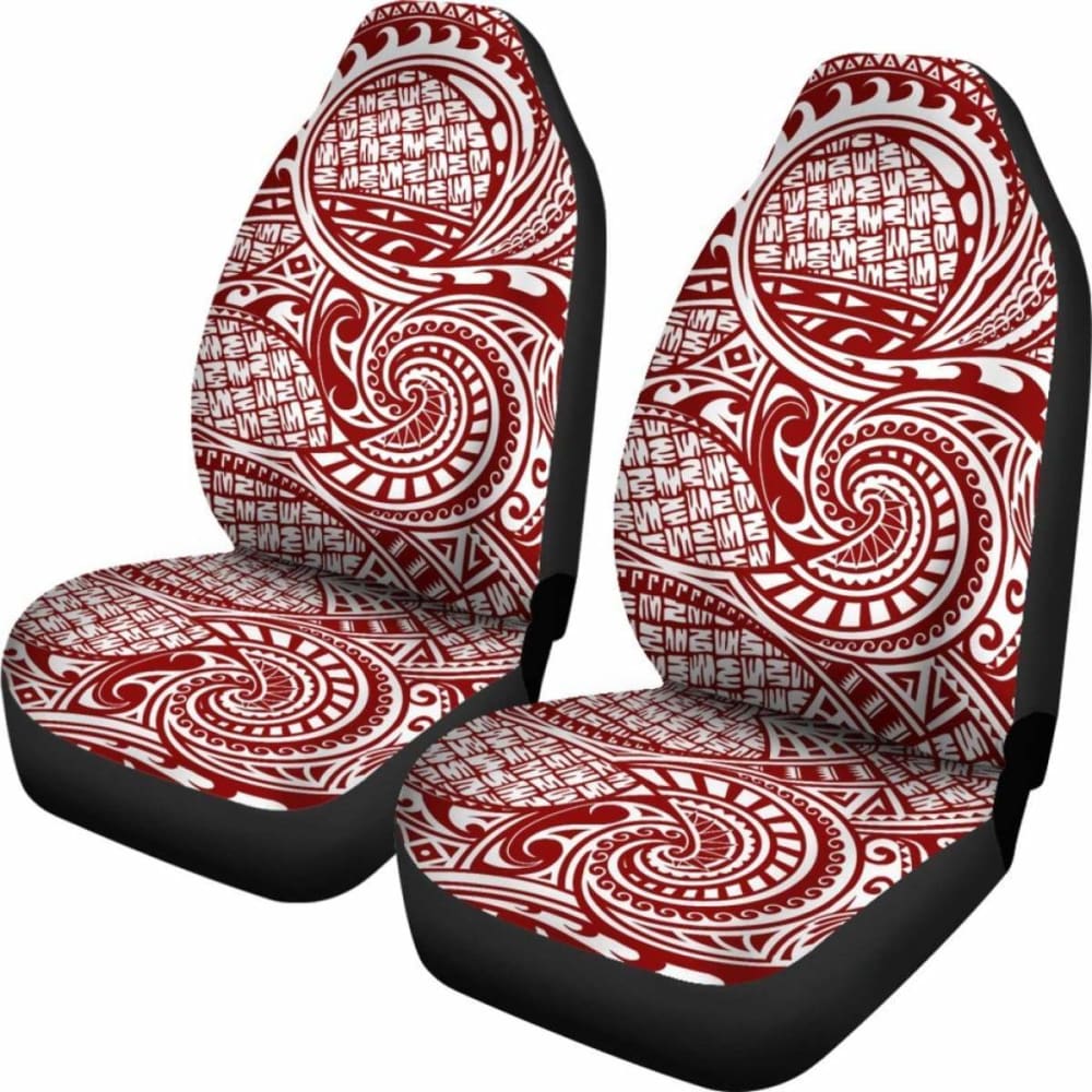 Polynesian Car Seat Cover - Polynesian Tattoo  -
