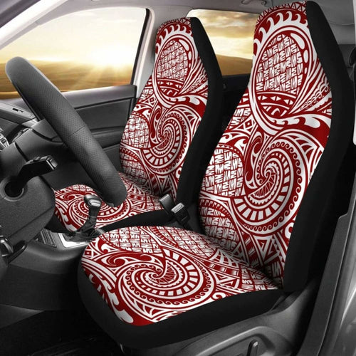 Polynesian Car Seat Cover - Polynesian Tattoo  -