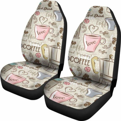 Coffee Car Seat Covers