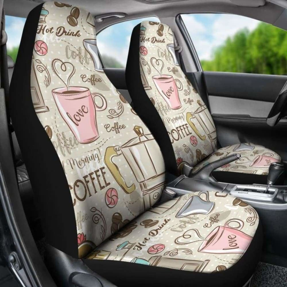 Coffee Car Seat Covers