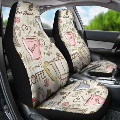 Coffee Car Seat Covers