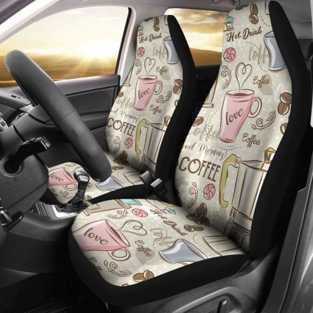 Coffee Car Seat Covers