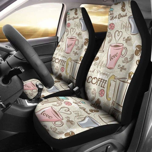 Coffee Car Seat Covers