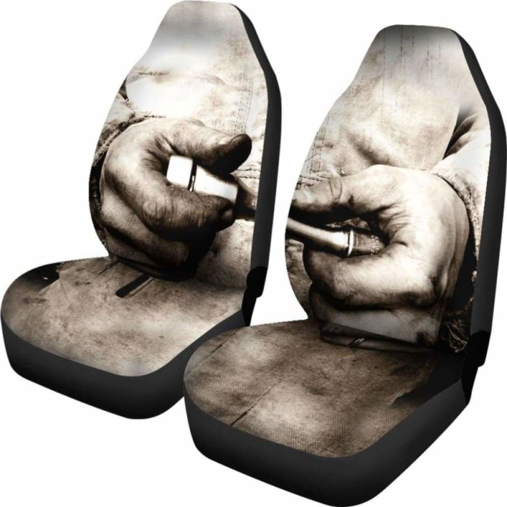 Vintage Mechanic Car Seat Covers
