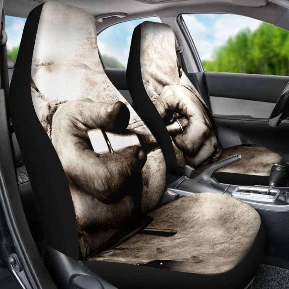 Vintage Mechanic Car Seat Covers