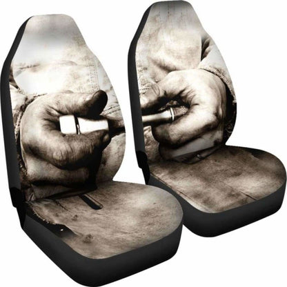 Vintage Mechanic Car Seat Covers
