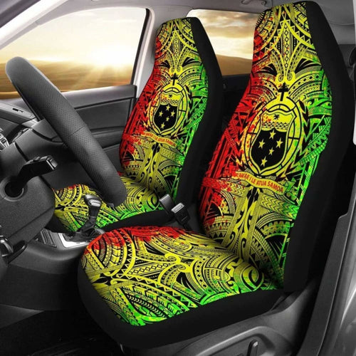 Samoa Car Seat Covers Polynesian Samoa Coat Of Arms