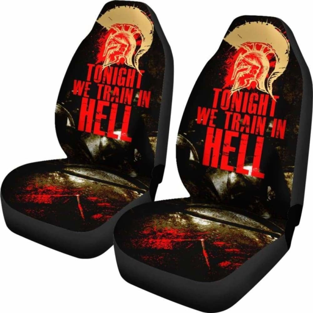 Train In Hell Fitness Car Seat Covers