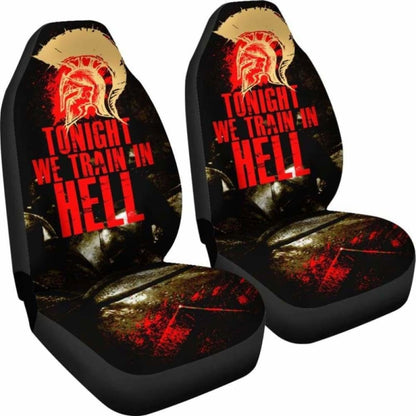 Train In Hell Fitness Car Seat Covers