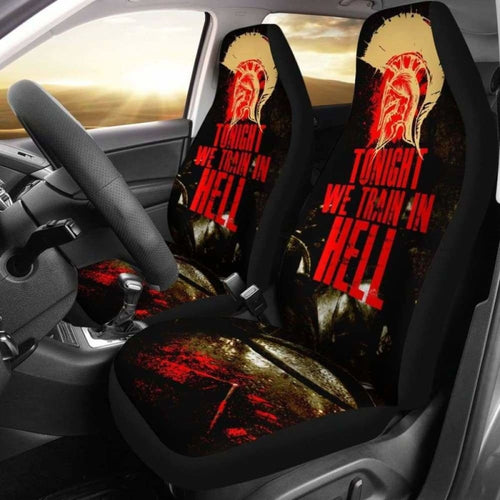 Train In Hell Fitness Car Seat Covers