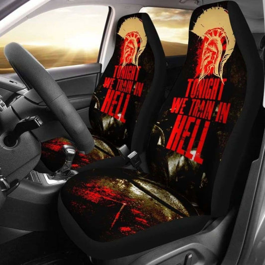Train In Hell Fitness Car Seat Covers