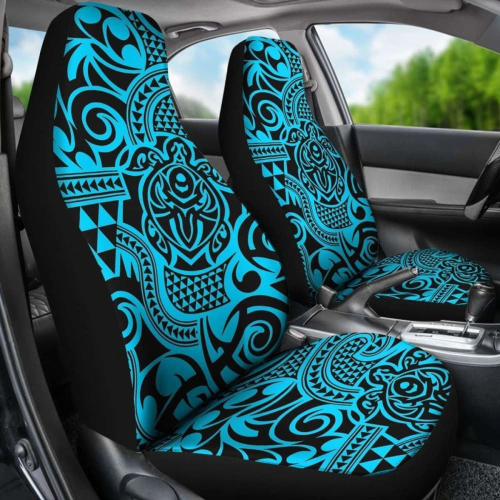 Polynesian Car Seat Cover - Polynesian Tattoo -
