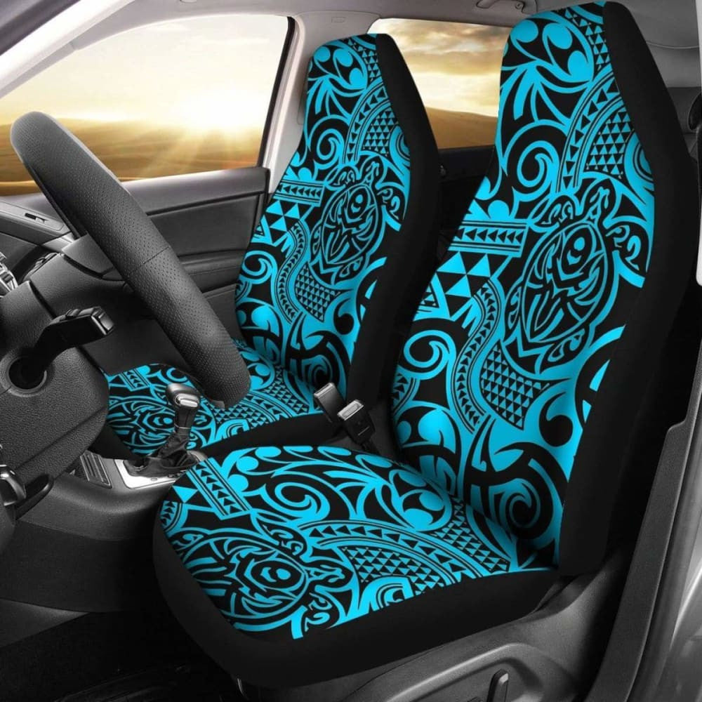 Polynesian Car Seat Cover - Polynesian Tattoo -