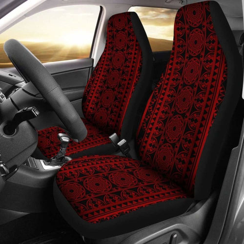 Polynesian Car Seat Cover - Polynesian Tattoo -