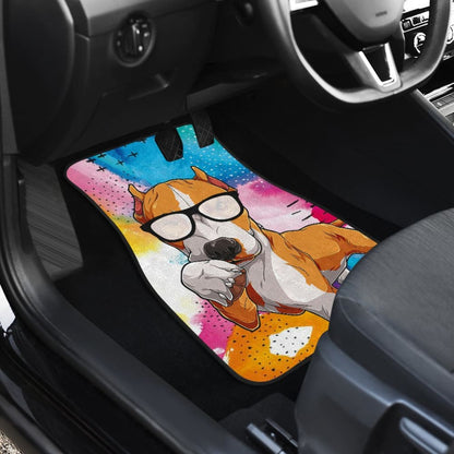 Funny Pitbull Amazing Gift For Pitbull Lovers Car Floor Mats