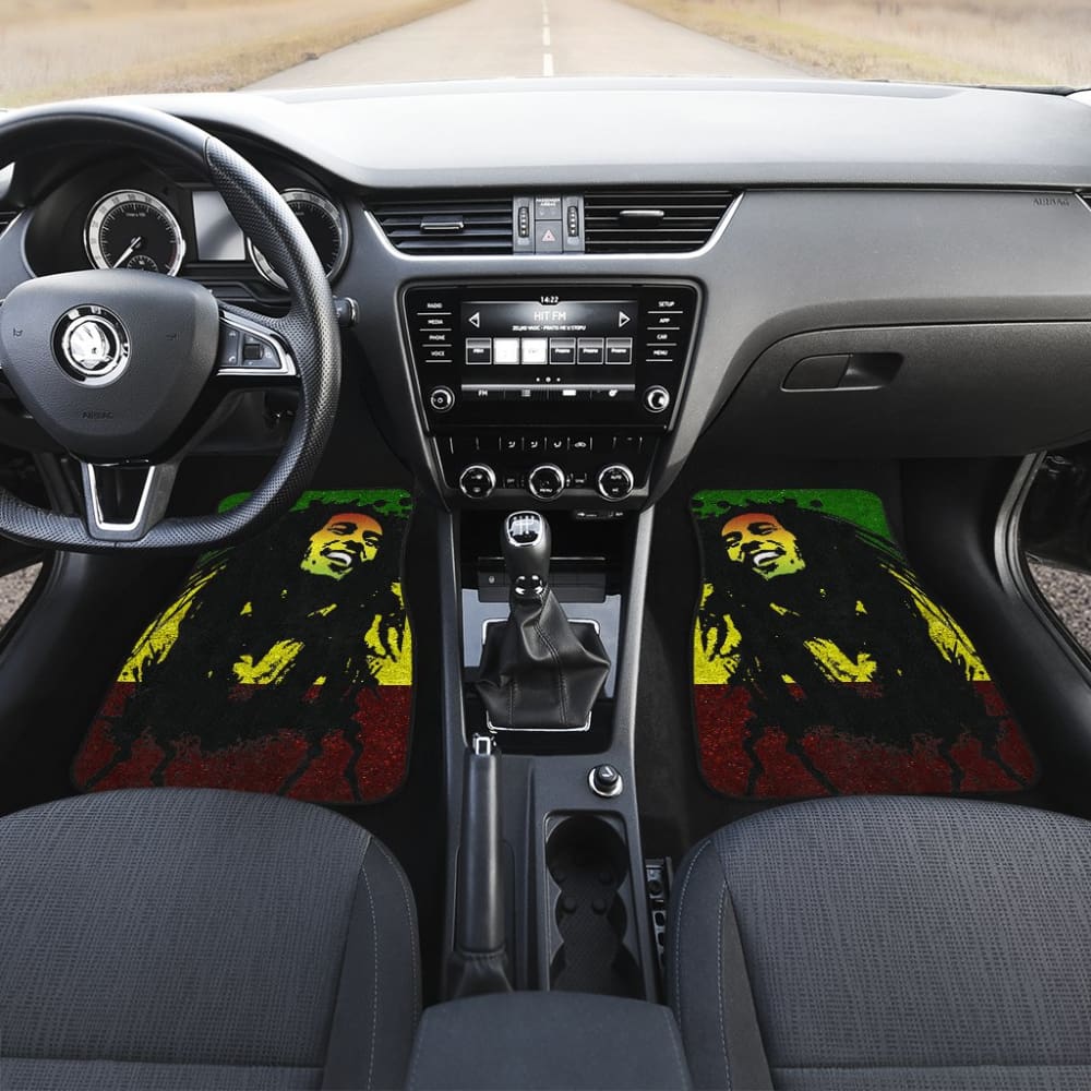 One Love Bob Marley Car Floor Mats