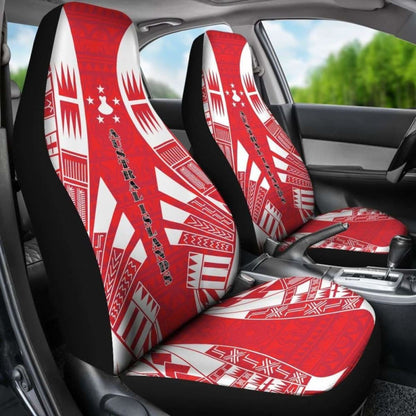 Austral Islands Car Seat Covers - Austral Islands Flag Polynesian Tattoo Flag -