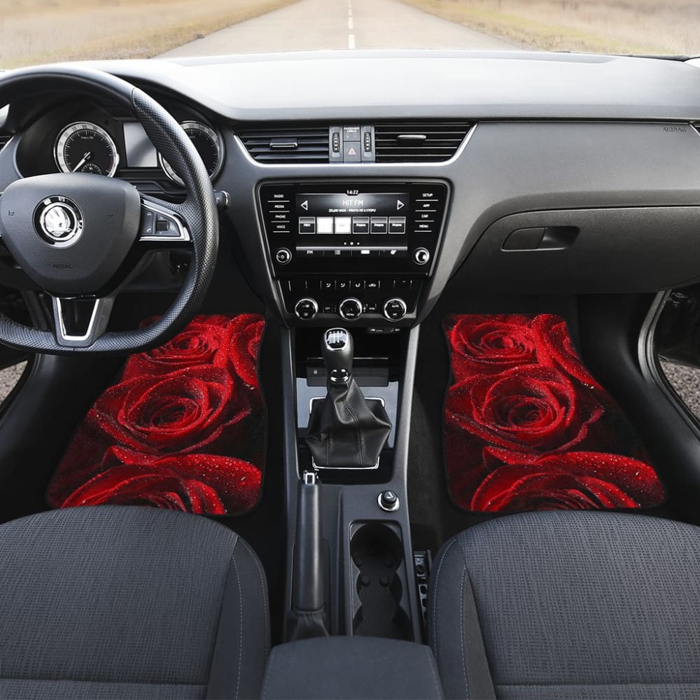 Fall In Love With Rose Car Floor Mats