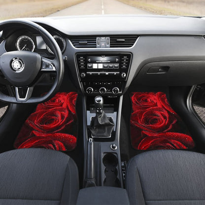 Fall In Love With Rose Car Floor Mats
