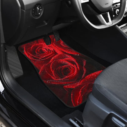 Fall In Love With Rose Car Floor Mats