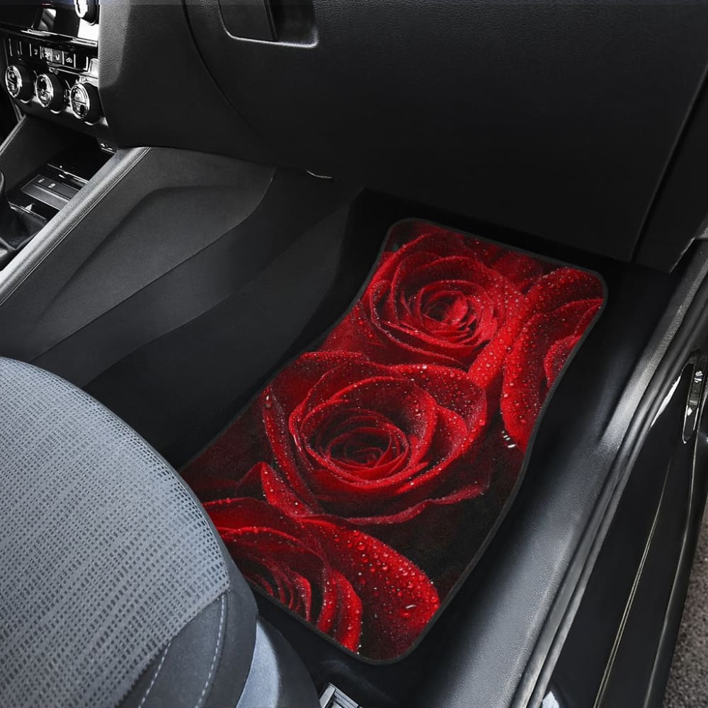 Fall In Love With Rose Car Floor Mats