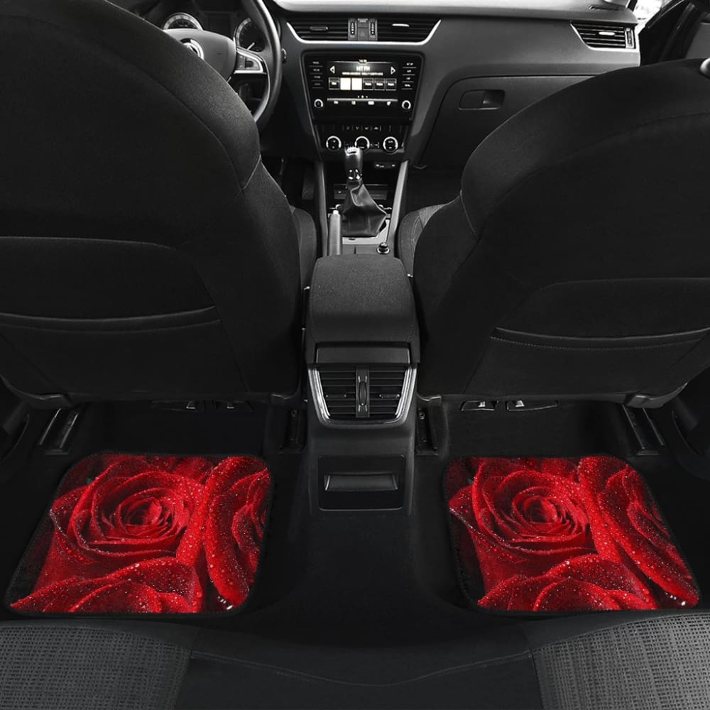 Fall In Love With Rose Car Floor Mats