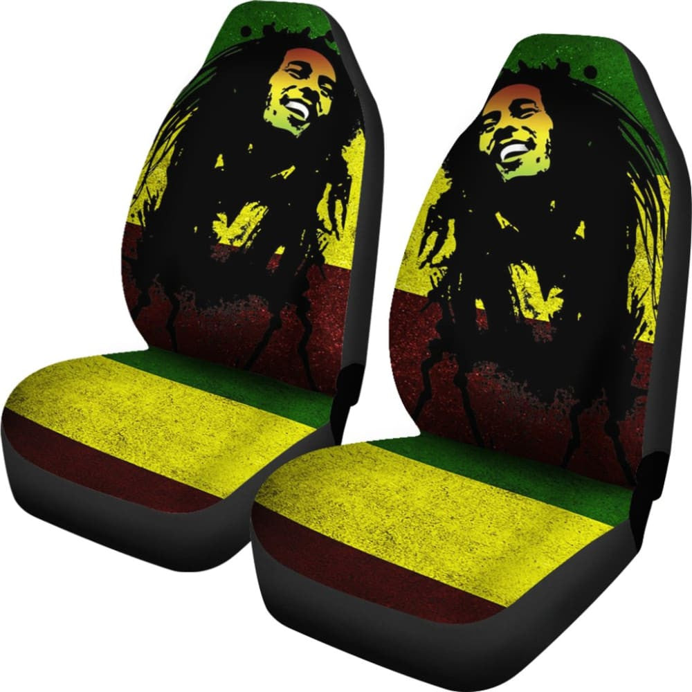 One Love Bob Marley Car Seat Covers