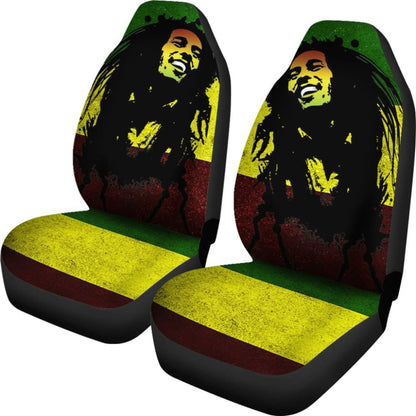 One Love Bob Marley Car Seat Covers