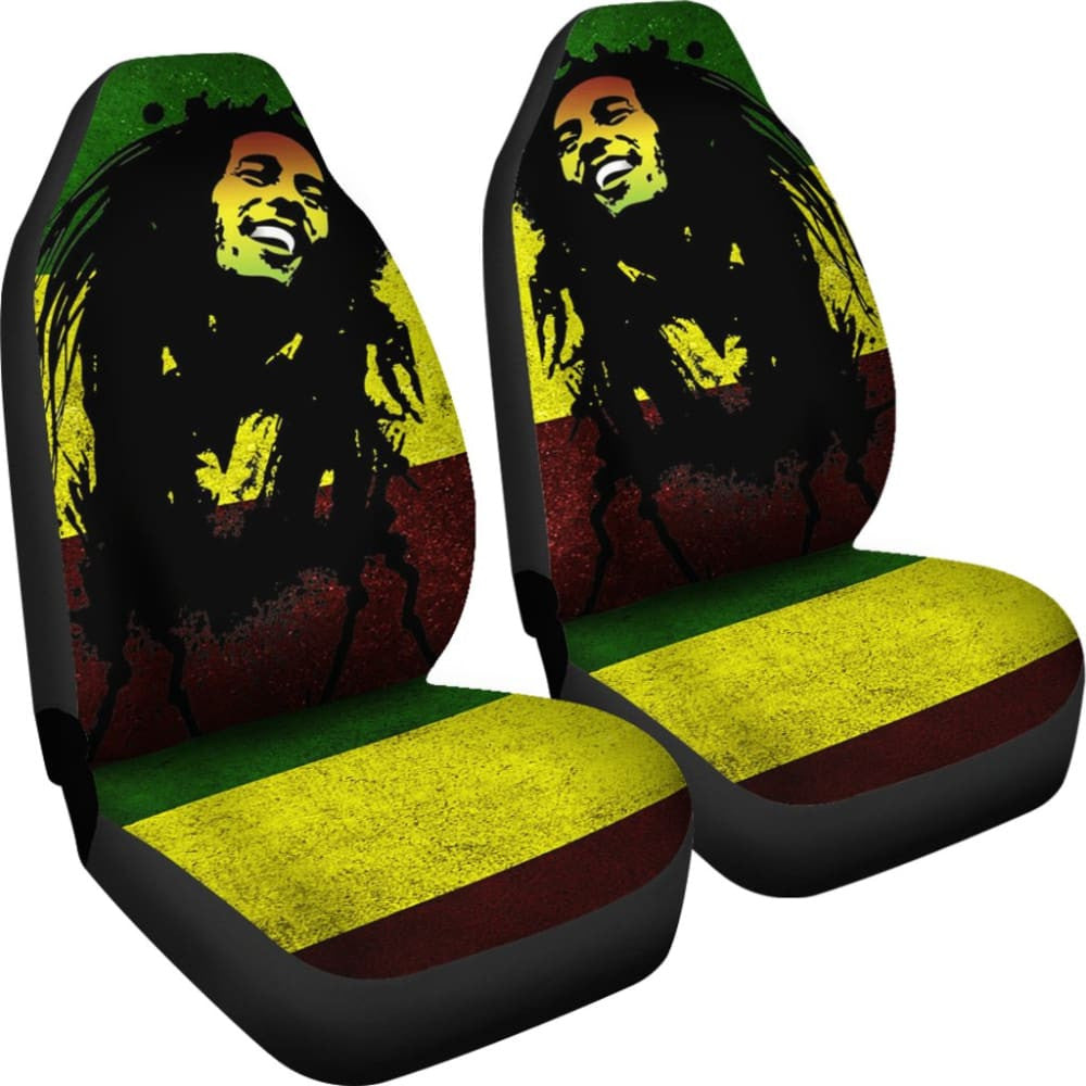 One Love Bob Marley Car Seat Covers