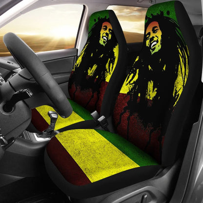 One Love Bob Marley Car Seat Covers