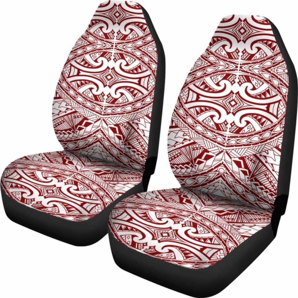 Polynesian Car Seat Cover - Polynesian Tattoo -