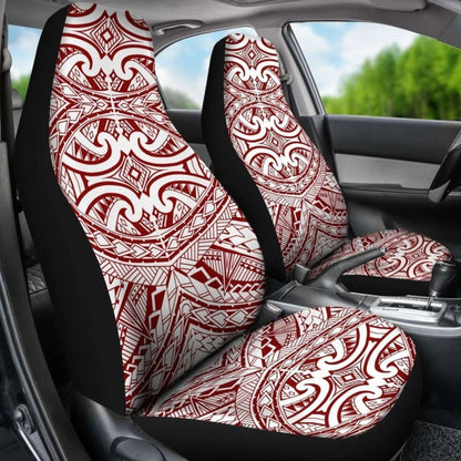 Polynesian Car Seat Cover - Polynesian Tattoo -