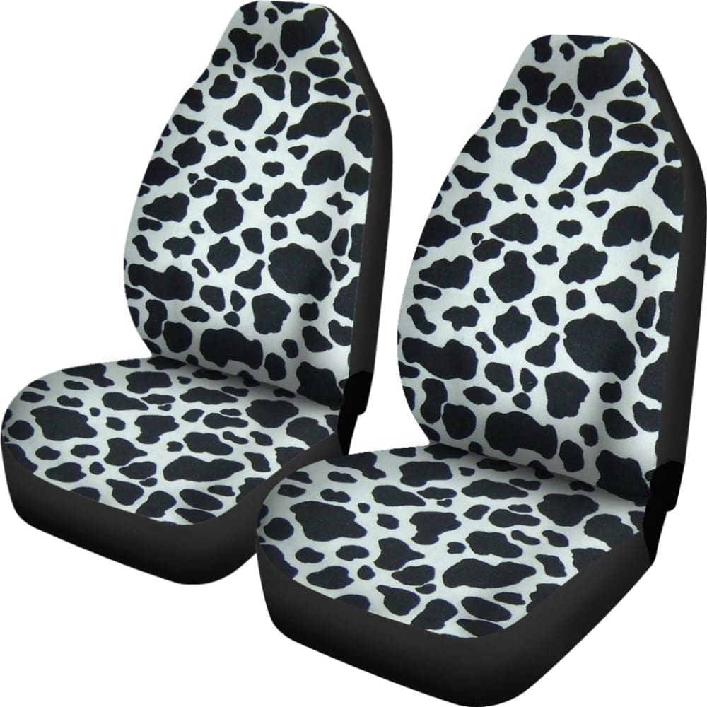 Cowhide Skin Print Car Seat Covers